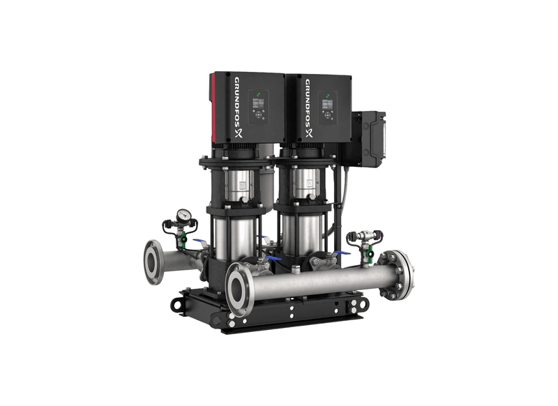 Grundfos Hydro Multi-E 2 x CRE 20-1 Three Phase 2 x 2.2kW Variable Speed Booster Pump Set with 24L Tank
