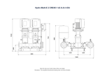 Grundfos Hydro Multi-E 2 x CRE 45-1 Three Phase 2 x 5.5kW Variable Speed Booster Pump Set with 24L Tank
