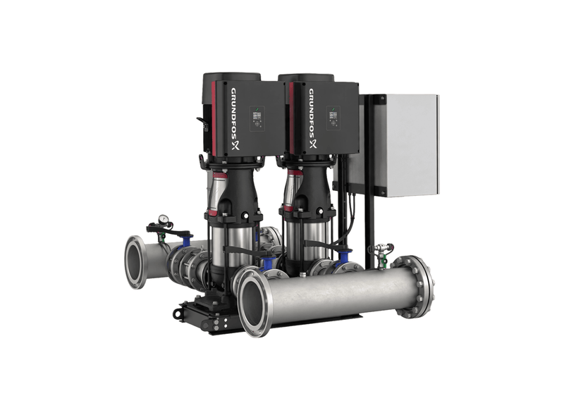 Grundfos Hydro Multi-E 2 x CRE 45-2 Three Phase 2 x 15kW Variable Speed Booster Pump Set with 24L Tank
