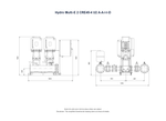 Grundfos Hydro Multi-E 2 x CRE 45-4 Three Phase 2 x 26kW Variable Speed Booster Pump Set with 24L Tank