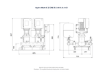 Grundfos Hydro Multi-E 2 x CRE 5-2 Single Phase 2 x 0.55kW Variable Speed Booster Pump Set with 24L Tank