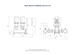 Grundfos Hydro Multi-E 2 x CRNE 45-4 Three Phase 2 x 26kW Variable Speed 304ss Booster Pump Set with 24L Tank