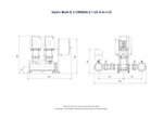 Grundfos Hydro Multi-E 2 x CRNE 64-2-1 Three Phase 2 x 18.5kW Variable Speed Booster Pump Set with 24L Tank
