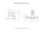 Grundfos Hydro Multi-E 2 x CRNE 95-2 Three Phase 2 x 26kW Variable Speed 304ss Booster Pump Set with 24L Tank