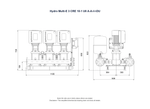 Grundfos Hydro Multi-E 3 x CRE 10-1 Single Phase 3 x 0.55kW Variable Speed Booster Pump Set with 24L Tank