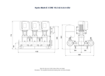 Grundfos Hydro Multi-E 3 x CRE 10-2 Three Phase 3 x 1.1kW Variable Speed Booster Pump Set with 24L Tank