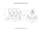 Grundfos Hydro Multi-E 3 x CRE 20-4 Three Phase 3 x 5.5kW Variable Speed Booster Pump Set with 24L Tank