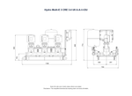Grundfos Hydro Multi-E 3 x CRE 3-4 Single Phase 3 x 0.37kW Variable Speed Booster Pump Set with 24L Tank