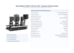Grundfos Hydro Multi-E 3 x CRE 3-4 Single Phase 3 x 0.37kW Variable Speed Booster Pump Set with 24L Tank