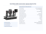 Grundfos Hydro Multi-E 3 x CRE 3-4 Three Phase 3 x 0.37kW Variable Speed Booster Pump Set with 24L Tank