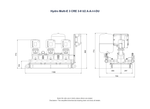 Grundfos Hydro Multi-E 3 x CRE 3-8 Three Phase 3 x 0.75kW Variable Speed Booster Pump Set with 24L Tank