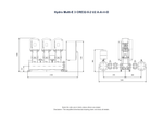 Grundfos Hydro Multi-E 3 x CRE 32-5-2 Three Phase 3 x 15kW Variable Speed Booster Pump Set with 24L Tank