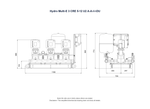 Grundfos Hydro Multi-E 3 x CRE 5-12 Three Phase 3 x 2.2kW Variable Speed Booster Pump Set with 24L Tank