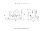 Grundfos Hydro Multi-E 3 x CRE 5-2 Single Phase 3 x 0.55kW Variable Speed Booster Pump Set with 24L Tank