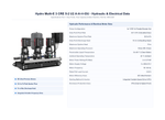 Grundfos Hydro Multi-E 3 x CRE 5-2 Three Phase 3 x 0.37kW Variable Speed Booster Pump Set with 24L Tank