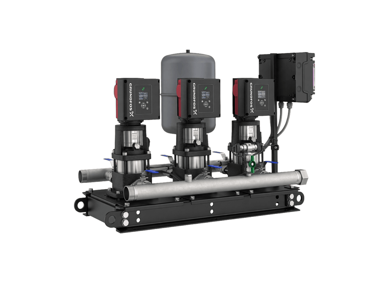 Grundfos Hydro Multi-E 3 x CRE 5-2 Three Phase 3 x 0.37kW Variable Speed Booster Pump Set with 24L Tank