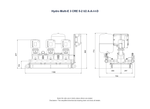 Grundfos Hydro Multi-E 3 x CRE 5-2 Three Phase 3 x 0.55kW Variable Speed Booster Pump Set with 24L Tank