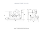 Grundfos Hydro Multi-E 3 x CRE 5-7 Three Phase 3 x 1.1kW Variable Speed Booster Pump Set with 24L Tank