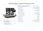 Grundfos Hydro Multi-E 3 x CRE 64-1-1 Three Phase 3 x 5.5kW Variable Speed Booster Pump Set with 24L Tank