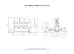 Grundfos Hydro Multi-E 3 x CRE 64-3-2 Three Phase 3 x 22kW Variable Speed Booster Pump Set with 24L Tank