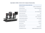 Grundfos Hydro Multi-E 3 x CRNE 3-10 Single Phase 3 x 1.1kW Variable Speed Booster Pump Set with 24L Tank