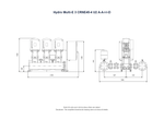Grundfos Hydro Multi-E 3 x CRNE45-4 Three Phase 3 x 26kW Variable Speed 304ss Booster Pump Set with 24L Tank