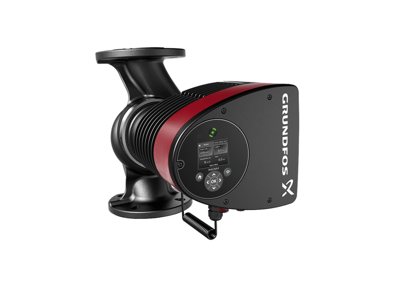 Grundfos MAGNA3 50-180-F Cast Iron Single Phase Circulator Pump with Composite Impeller