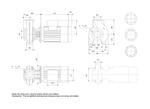 Grundfos NB 100-250/215 Cast Iron 7.5 kW End Suction Centrifugal Pump with Closed Impeller