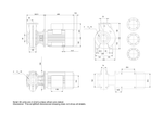 Grundfos NB 32-200/219 Cast Iron 11 kW End Suction Centrifugal Pump with Closed Impeller