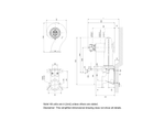 Grundfos S2.140.300.350.8.66M.C.438 Cast Iron 8-Pole Sewage Pump for Processing Plants with 2-Channel Impeller