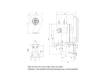 Grundfos S3.120.300.500.8.66M.C.449 Cast Iron 50 kW Sewage Pump for Deep Well Sumps with 3-Channel Impeller