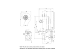 Grundfos S3.120.600.1300.6.70E.S.426 Ductile Iron 6-Pole Sewage Pump for Domestic Use with 3-Channel Impeller