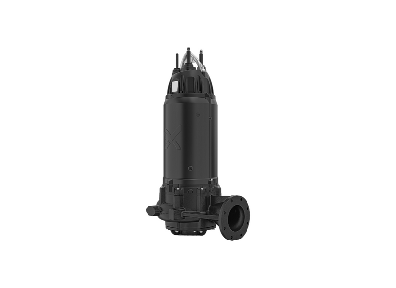 Grundfos SE.56H.210.4.50D.150 Cast Iron High-Head Wastewater Pump for Effluent Transfer with Open S-tube Impeller