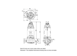 Grundfos SE.56M.320.4.50D.200 Cast Iron Mid-Head Wastewater Pump for Drainage Systems with Open S-tube Impeller