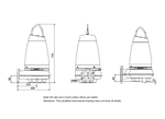 Grundfos SE1.80.80.22.4.50B.B Cast Iron 3" Submersible Drainage Pump for Fluid Waste with S-TUBE Impeller