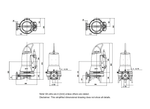 Grundfos SEG.50.26.E.EX.2.50B Cast Iron AUTOADAPT Wastewater Pump for Load Management with Semi-open Grinder