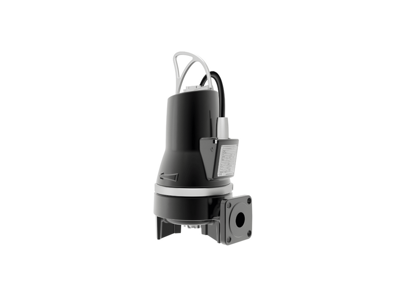 Grundfos SEG.50.26.EX.2.50B Cast Iron Explosion-Proof Wastewater Pump for Submersion with Semi-open Grinder