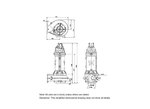 Grundfos SL.56H.210.4.50D.150 Cast Iron High-Head Industrial Wastewater Pump with Open S-Tube Impeller