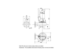 Grundfos SL1.50.65.09.Ex.2.50B Cast Iron 50mm Wastewater Pump for Raw Sewage with Single Channel Impeller