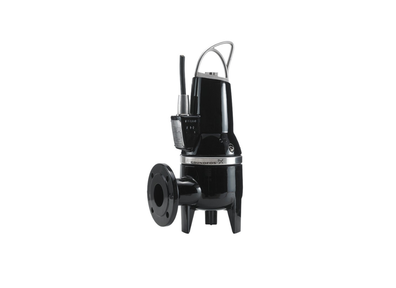 Grundfos SLV.65.65.40.A.EX.2.50B.C Cast Iron 2-Pole Submersible Pump for Process Water with SuperVortex Impeller