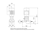 Grundfos TP 32-90/2 Cast Iron 0.37kW Single Phase Inline Centrifugal Pump with Composite Impeller