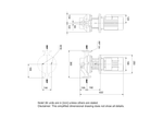 Grundfos TP 65-210/2 Cast Iron 3kW Three Phase Inline Centrifugal Pump with Bronze Impeller