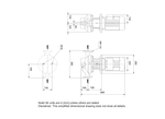Grundfos TP 65-250/2 Cast Iron 4kW Three Phase Inline Centrifugal Pump with Bronze Impeller