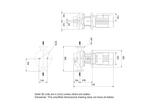 Grundfos TP 65-340/2 Cast Iron 5.5kW Three Phase Inline Centrifugal Pump with Bronze Impeller