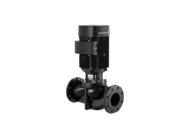 Grundfos TP 65-60/2 Cast Iron 0.55kW Three Phase Inline Centrifugal Pump with Stainless Steel Impeller