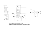 Grundfos TP 80-270/4 Cast Iron 7.5kW Three Phase Inline Centrifugal Pump with Bronze Impeller