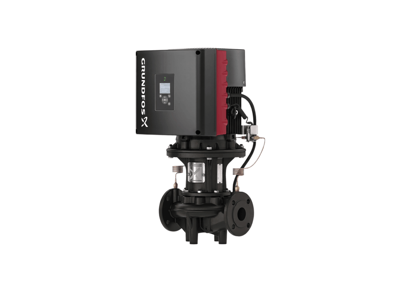 Grundfos TPE3 50-450 Cast Iron Variable Speed Three Phase Inline Centrifugal Pump with Composite Impeller