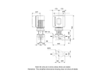 Grundfos TPE3 80-340 Cast Iron Variable Speed Three Phase Inline Centrifugal Pump with Cast Iron Impeller