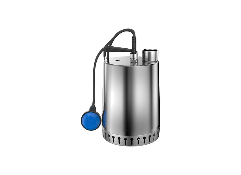Grundfos Unilift AP12.40.04.A1 Stainless Steel Auto Wastewater Pump for Grey Water with Semi-Open Impeller