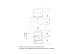 Grundfos UPS 25-100 Cast Iron Three Speed Circulator Pump for Multi-Zone Heating with Composite Impeller